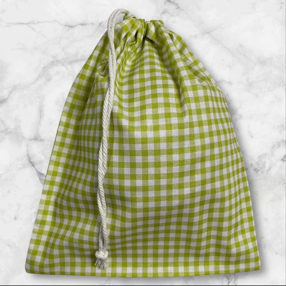 Country Style Reusable Linen Bread Bag, Eco-Friendly Cotton Bread Keeper - Picture 2 of 4